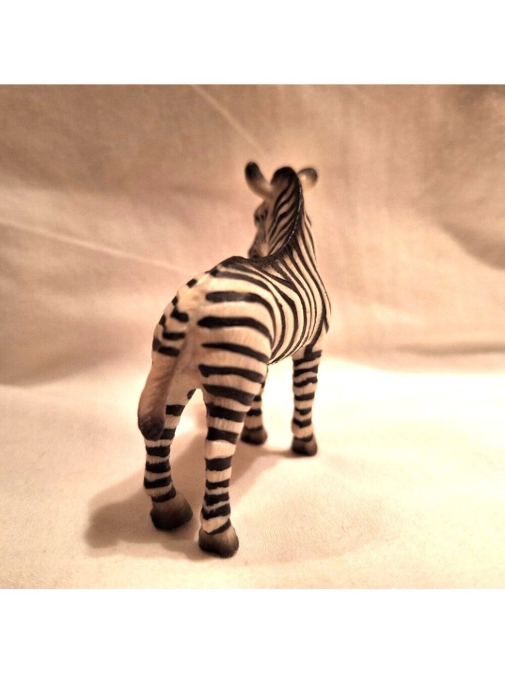 Schleich 3" Zebra Foal 1998 Baby Figure Zoo Wildlife Vintage 90s - Picture 2 of 8